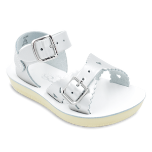 PREORDER Sun San Sweetheart Sandals in Silver