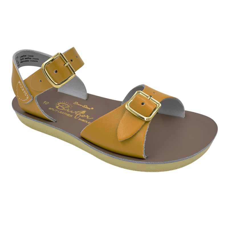 PREORDER Sun San Surfer Sandals in Mustard