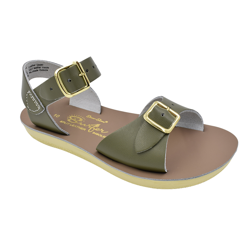 PREORDER Sun San Surfer Sandals in Olive