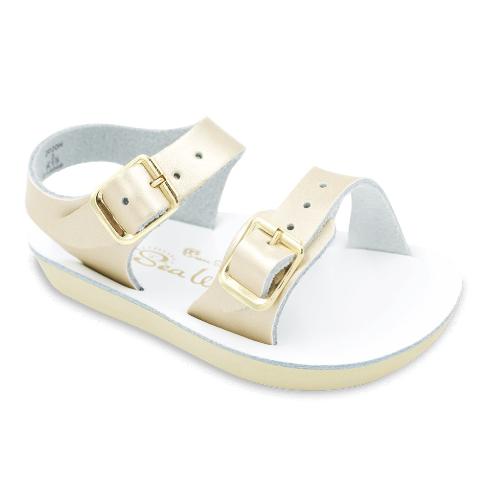PREORDER Sun San Sea Wee Sandals in Gold