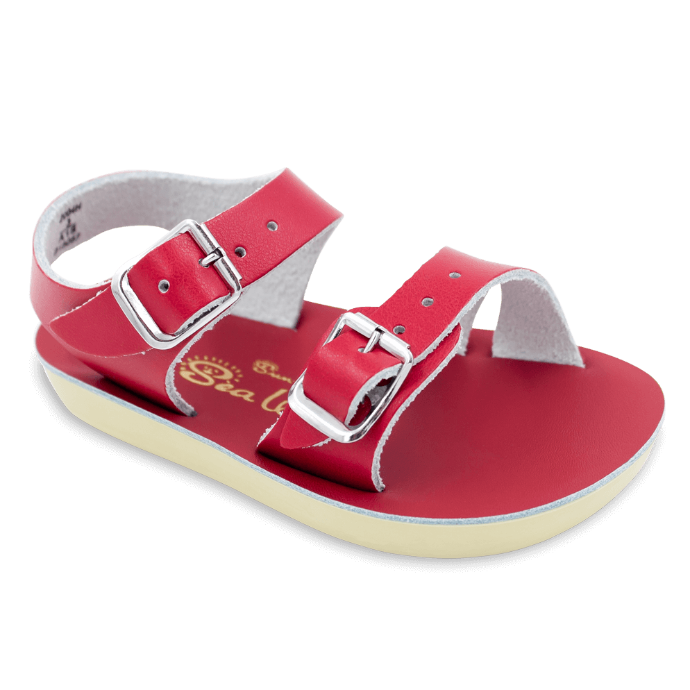 PREORDER Sun San Sea Wee Sandals in Red