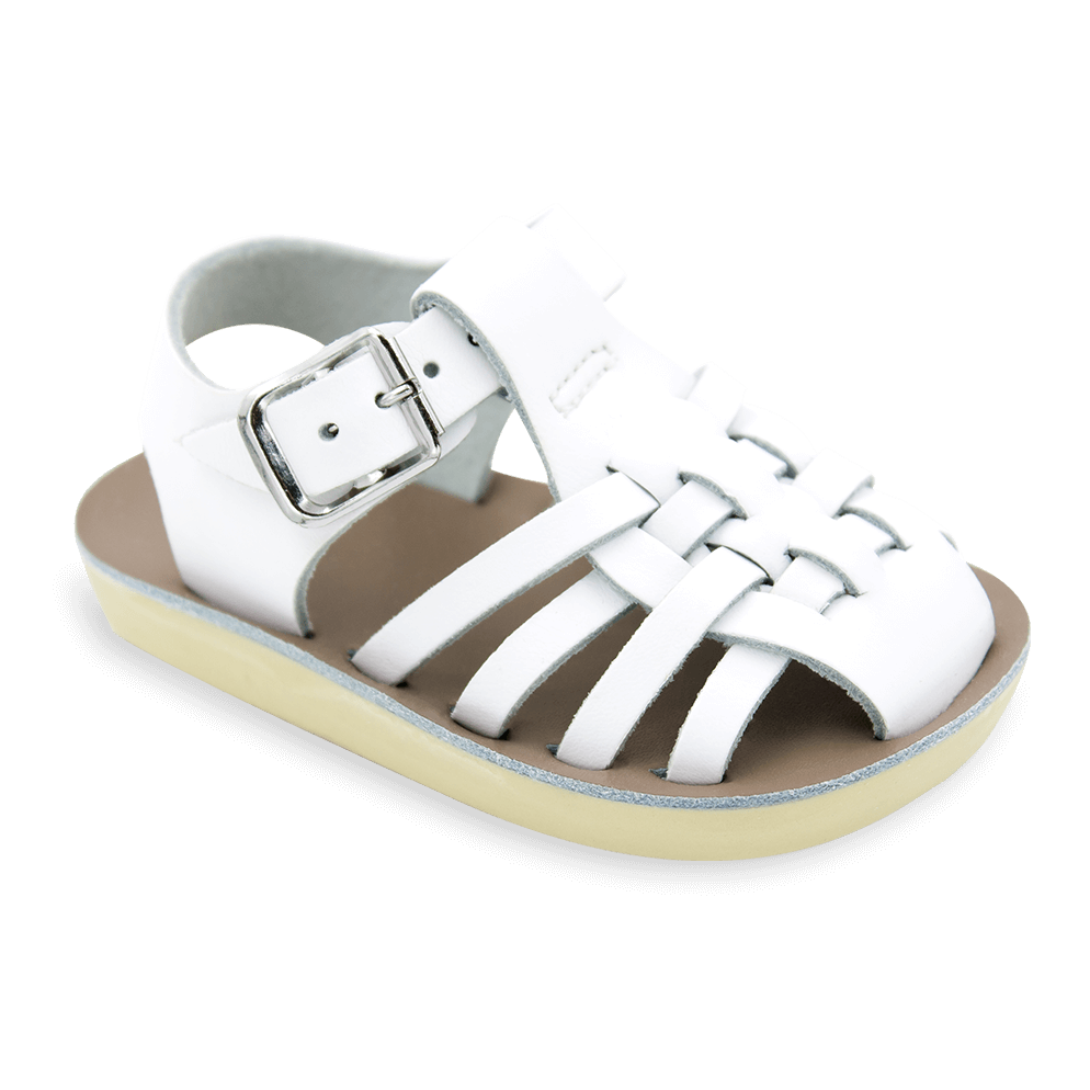 PREORDER Sun San Sailor Sandals in White