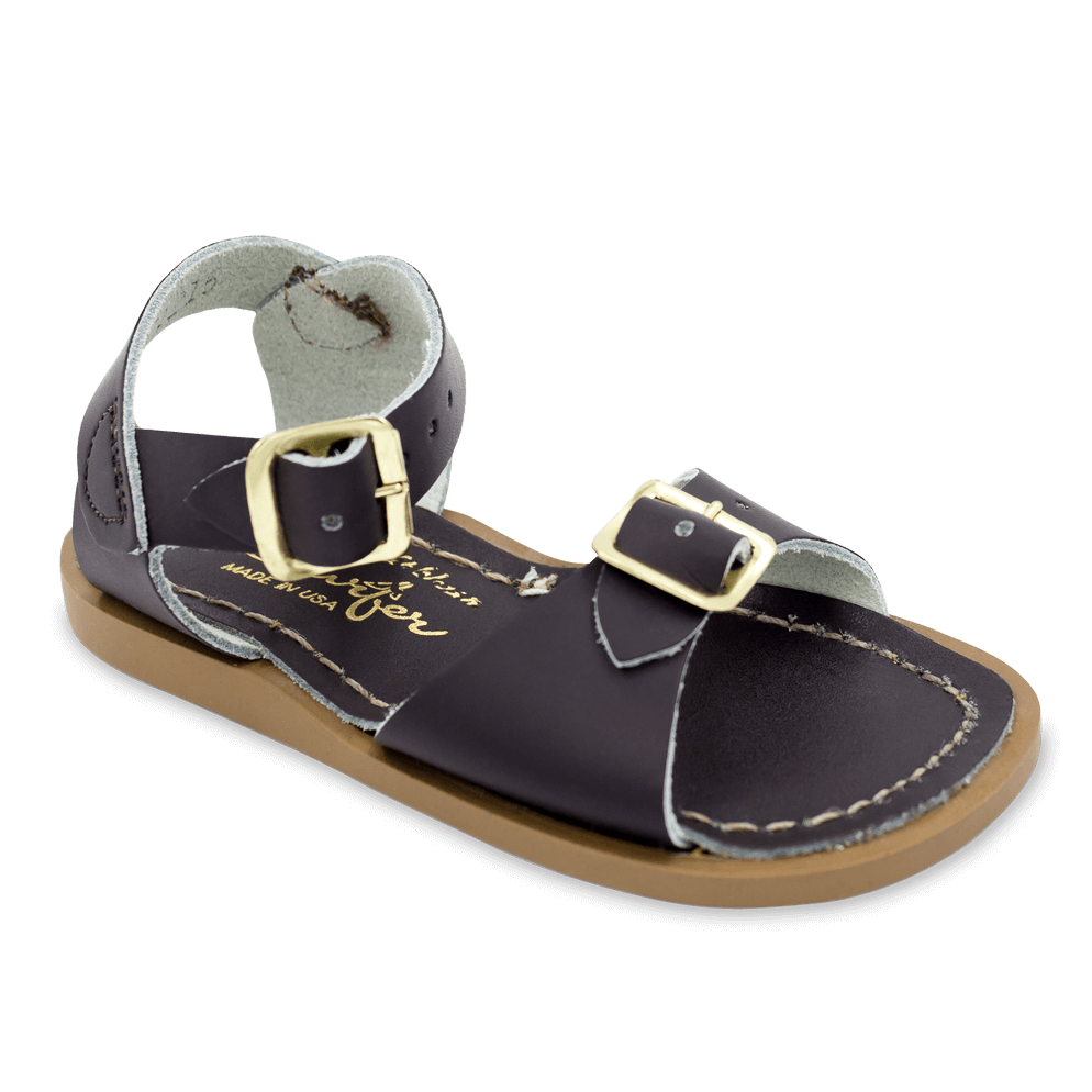 Salt Water Surfer Sandals in Brown