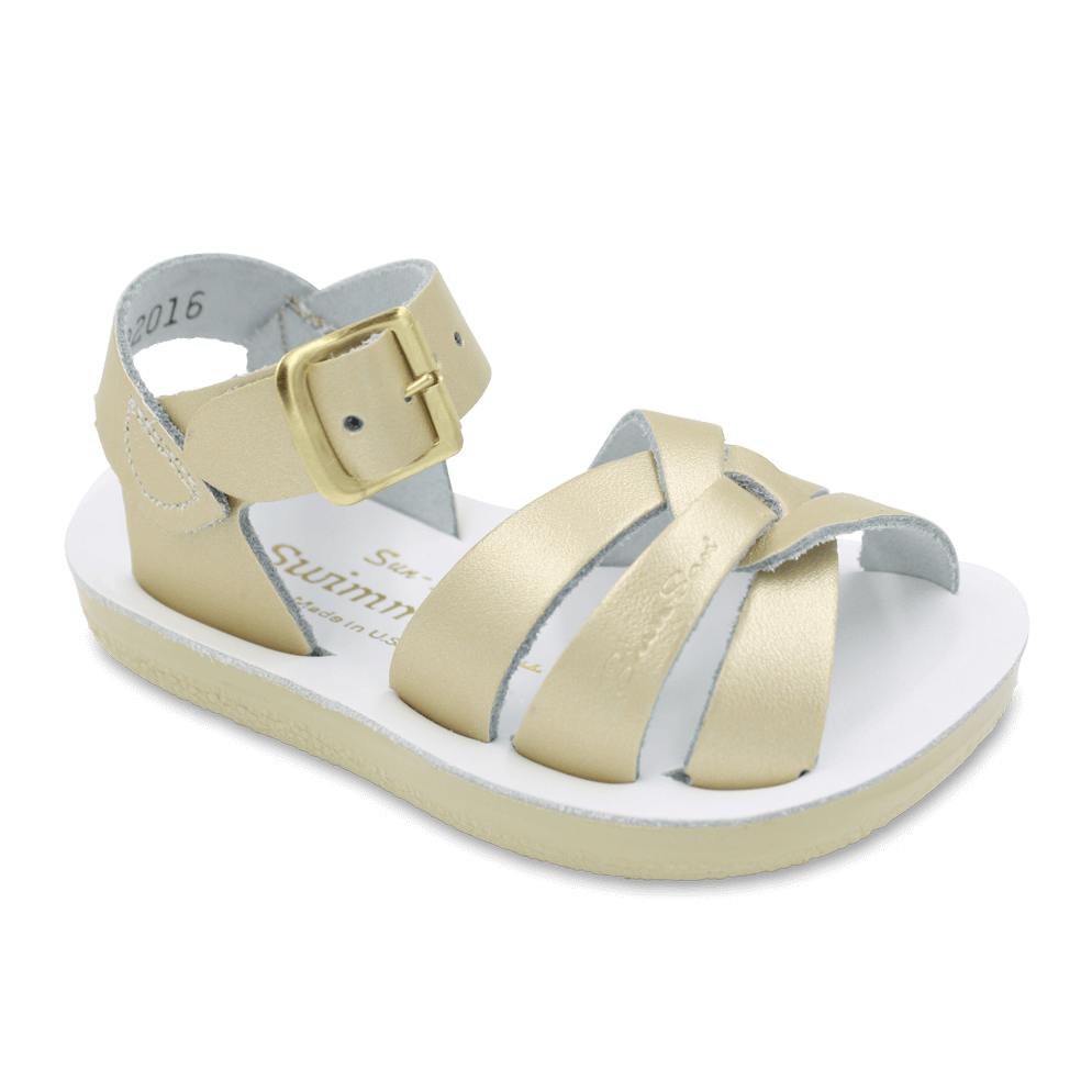 PREORDER Sun San Swimmer Sandals in Gold