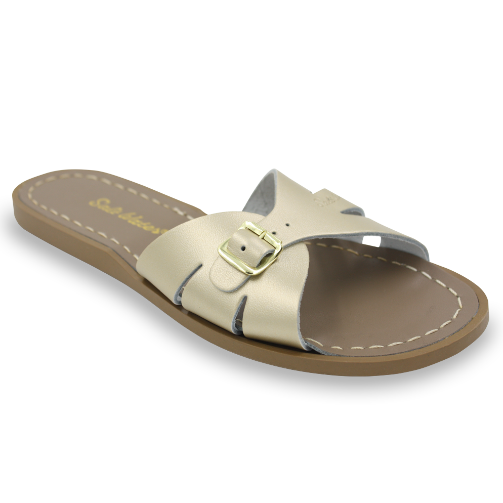 PREORDER Salt Water Classic Slide Sandals in Gold