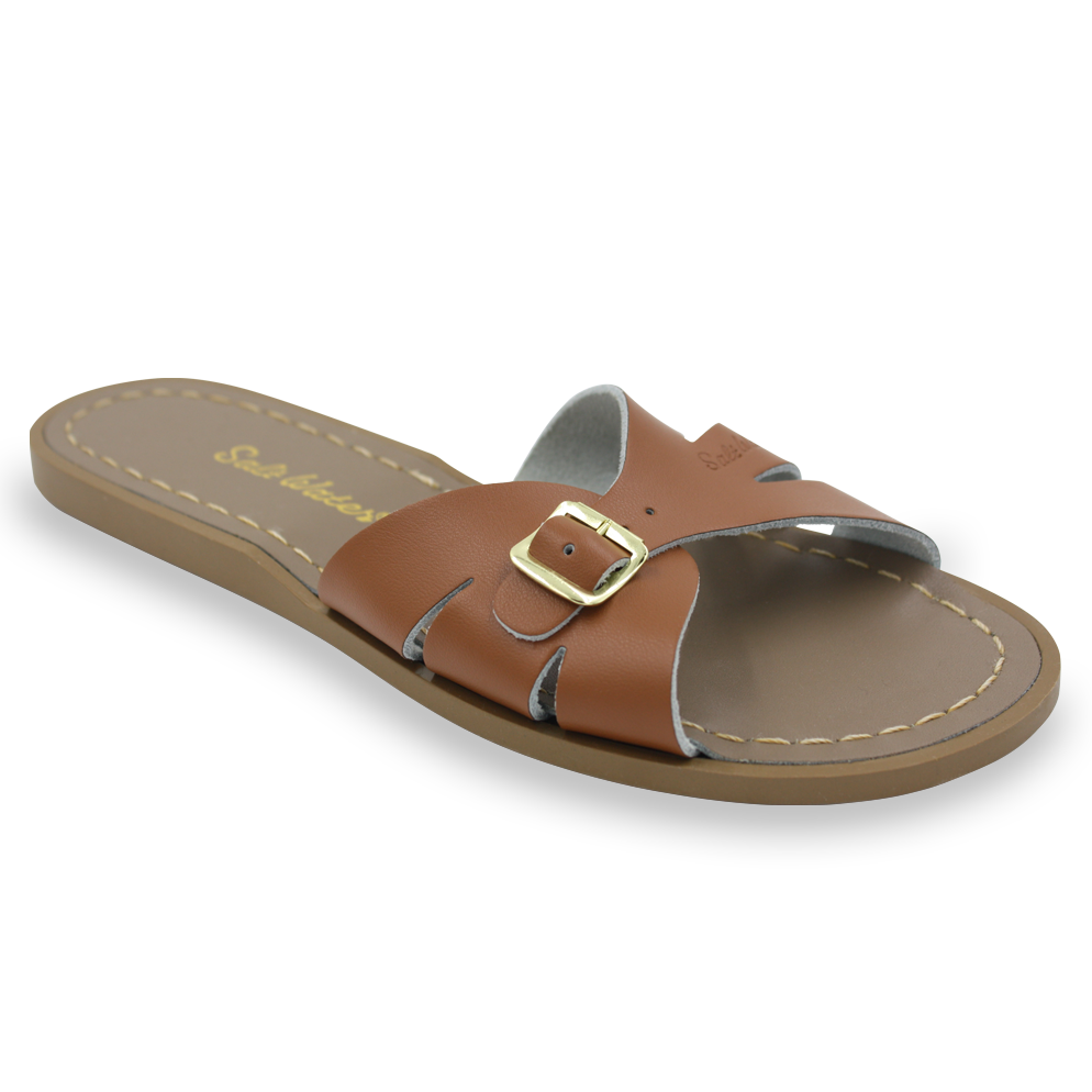 PREORDER Salt Water Classic Slide Sandals in Tan