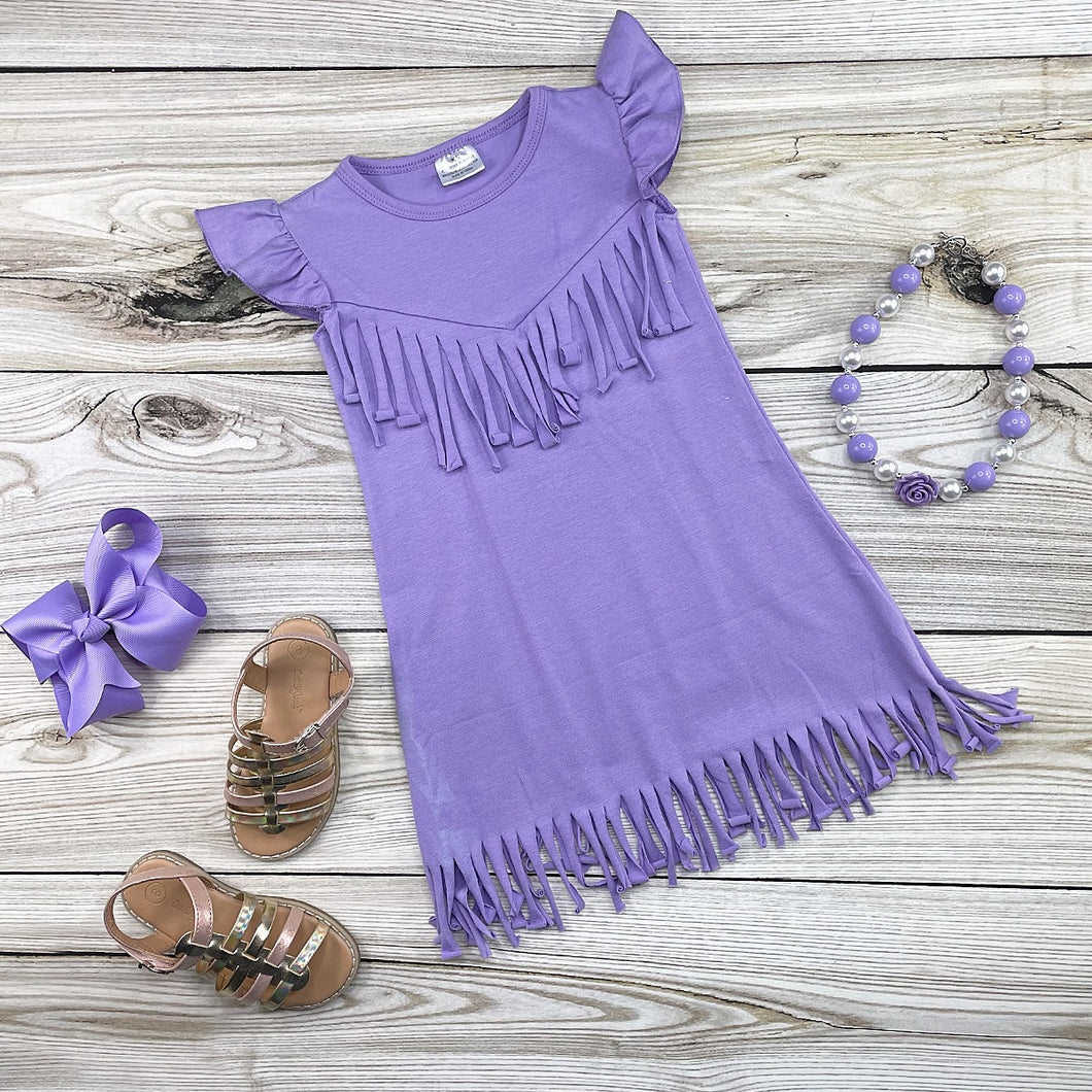 Okie & Lou Finley Fringe Dress