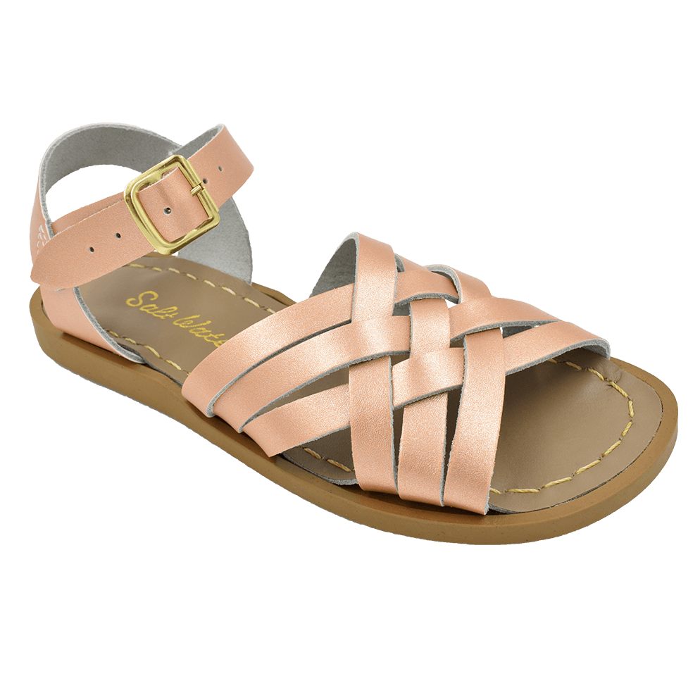 PREORDER Salt Water Retro Sandals in Rose Gold