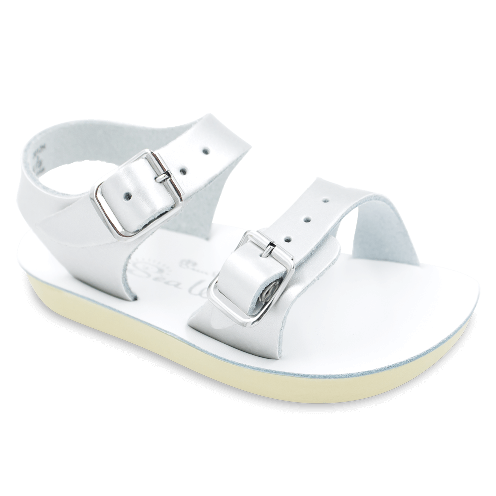 PREORDER Sun San Sea Wee Sandals in Silver