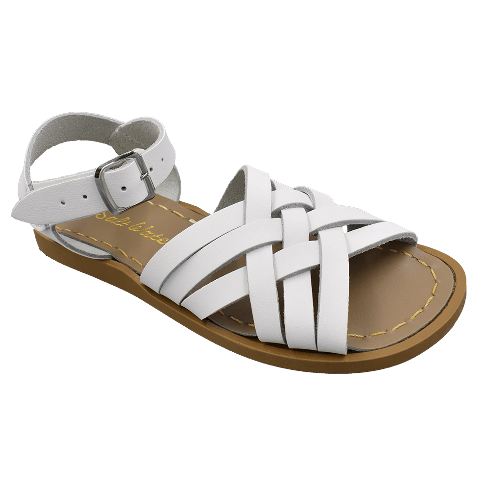 PREORDER Salt Water Retro Sandals in White