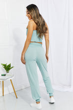 Load image into Gallery viewer, Zenana Full Size Stylish Comfort Smocked Tube Top &amp; Joggers Set
