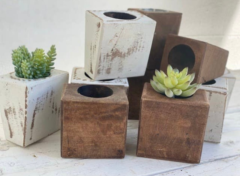Sugar Mold-1 Hole in Natural 5x4.5x3