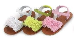 L'Amour Flower Sandal in Lime-Style K776